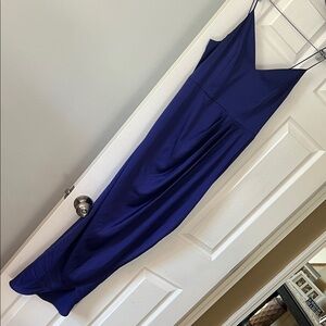 Express Purple satin dress